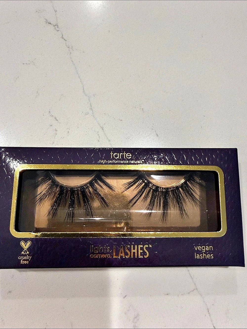 tarte Lights, Camera, Lashes Vegan False Eyelashes Black